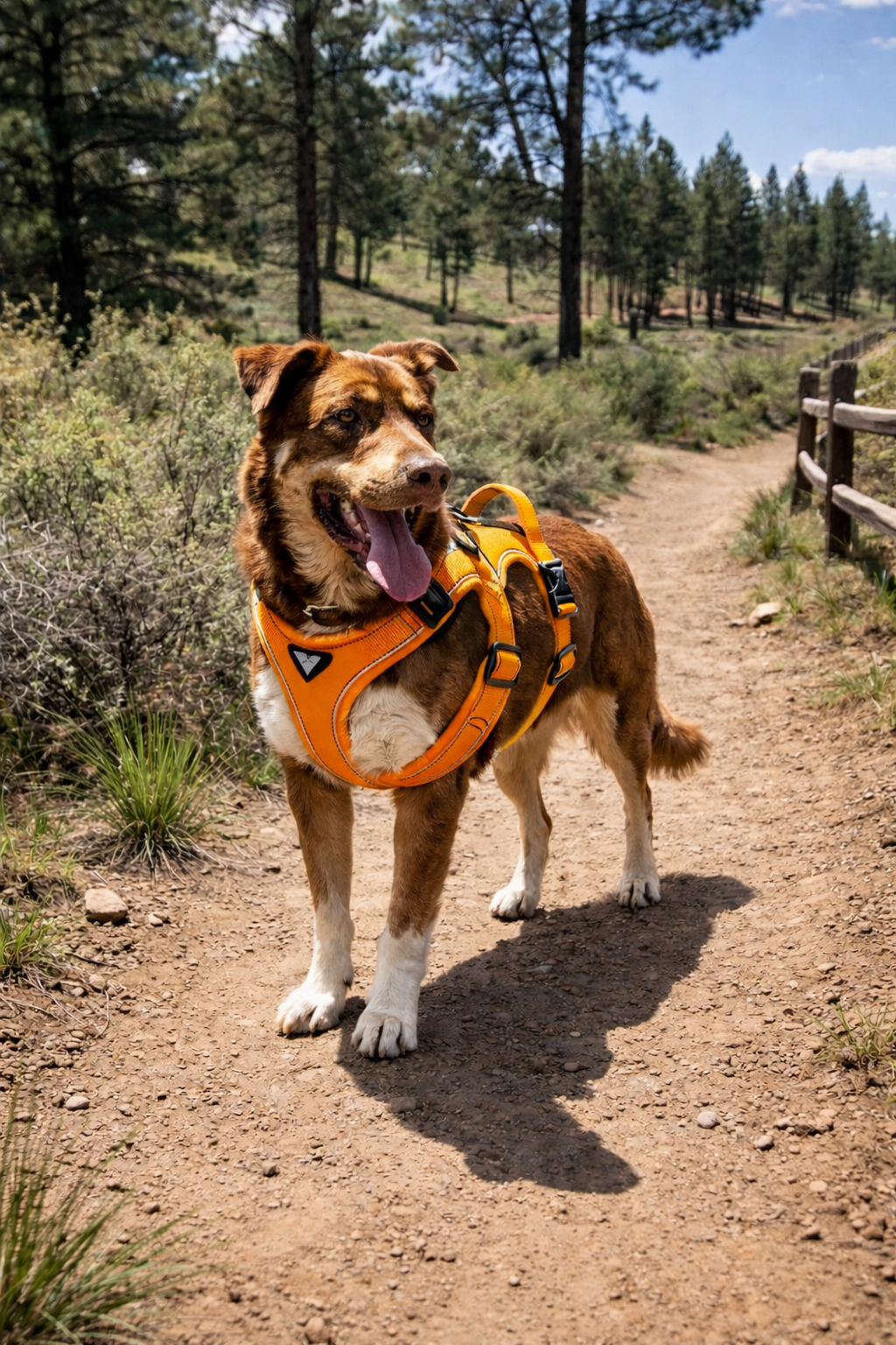Reflective Dog Harness with Leash